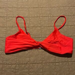 Blackbough Red Twist-Front Bikini Top - NEVER WORN